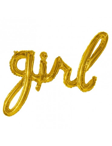 1Balon Foliowy Girl Roczek 53242 Baby Shower