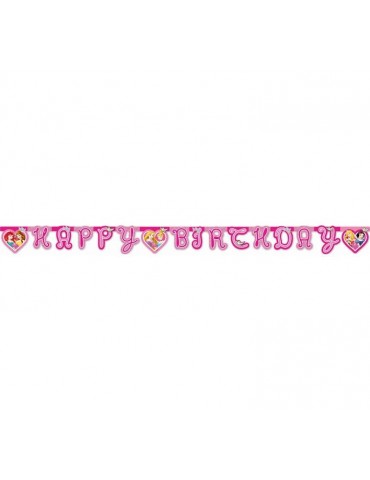 Banner Księżniczki Disney 175cm 85014 Happy Birthday