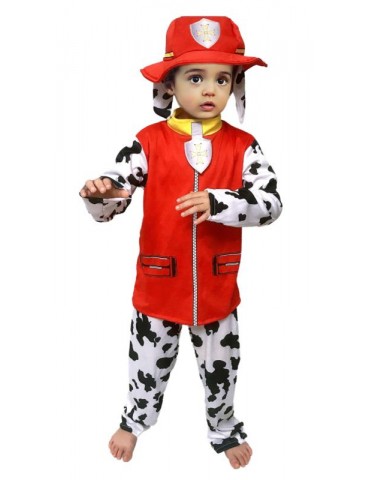 Strój Psi Strażak ST141 98/104 Piesek Dalmatyńczyk