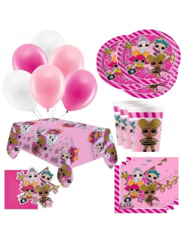 Zestaw urodzinowy LOL Surprise 58464B 49 EL. BZ
