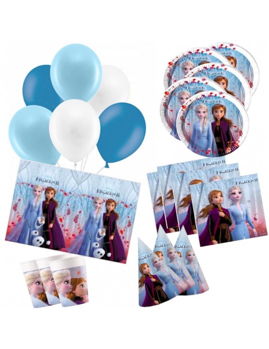 Zestaw urodzinowy FROZEN II 58470B 49 ELEMENTÓW BZ