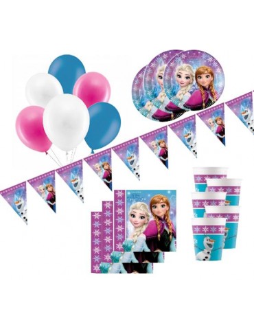 Zestaw urodzinowy FROZEN 58475BBZ 43 ELEMENTY