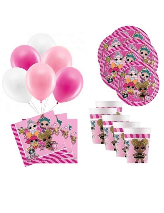 Zestaw urodzinowy LOL Surprise 60624B 44 ELEMENTY. BZ