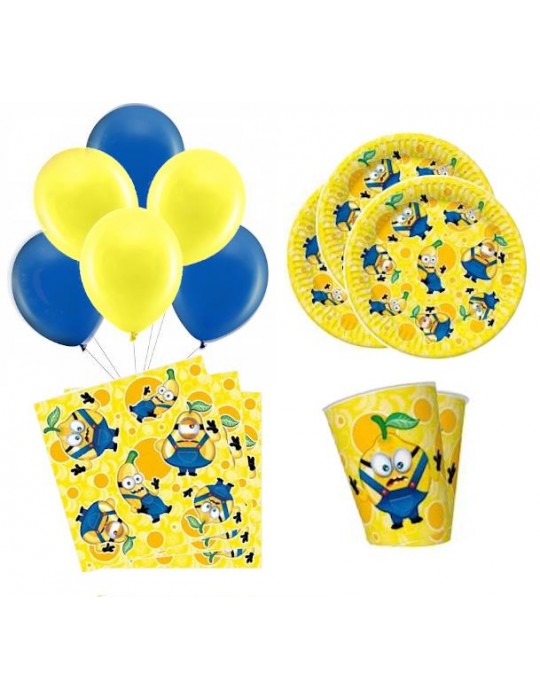 Zestaw urodzinowy Banana Min MAK17B 44 ELEMENTY