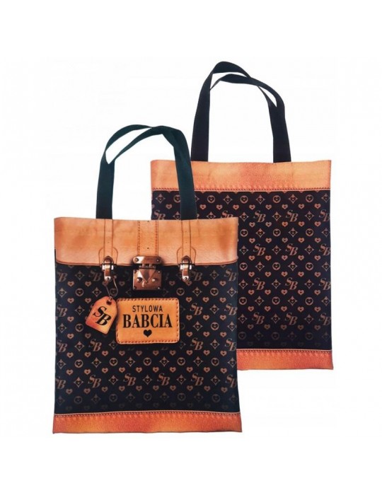 Torba Zakupowa Stylowa Babcia TP06 Dzień Babci i Dziadka