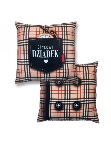 Poduszka Stylowy Dziadek S187 Dzień Babci i Dziadka