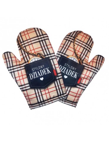 Rękawica Kuchenna Stylowy Dziadek R62 Dzien Babci i Dziadka