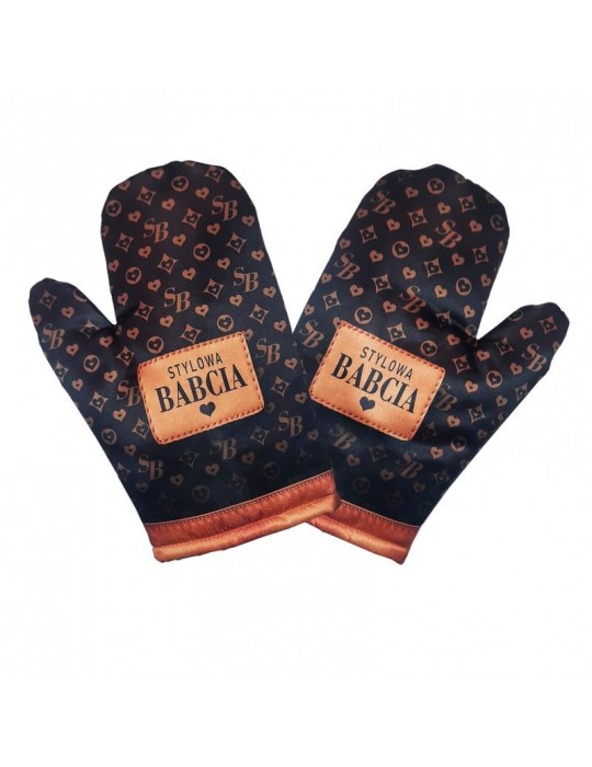 Rękawica Kuchenna Stylowa Babcia R56 Dzień Babci i Dziadka