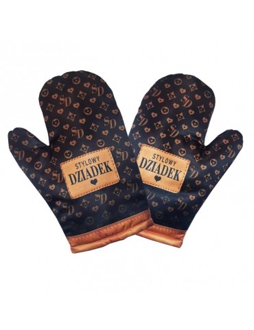 Rękawica Kuchenna Stylowy Dziadek R62 Dzien Babci i Dziadka