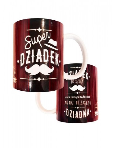 Kubek Super Dziadek K148 Dzień Babci i Dziadka