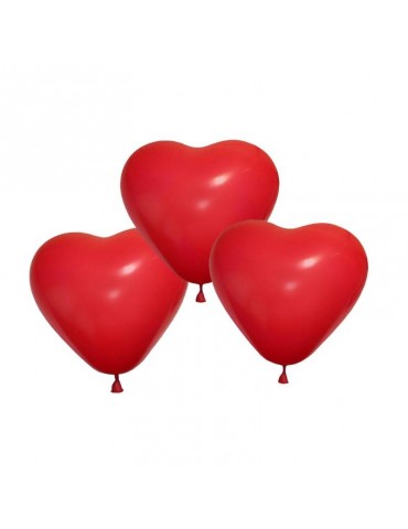 Balony serca 28cm zestaw 6szt. 29867