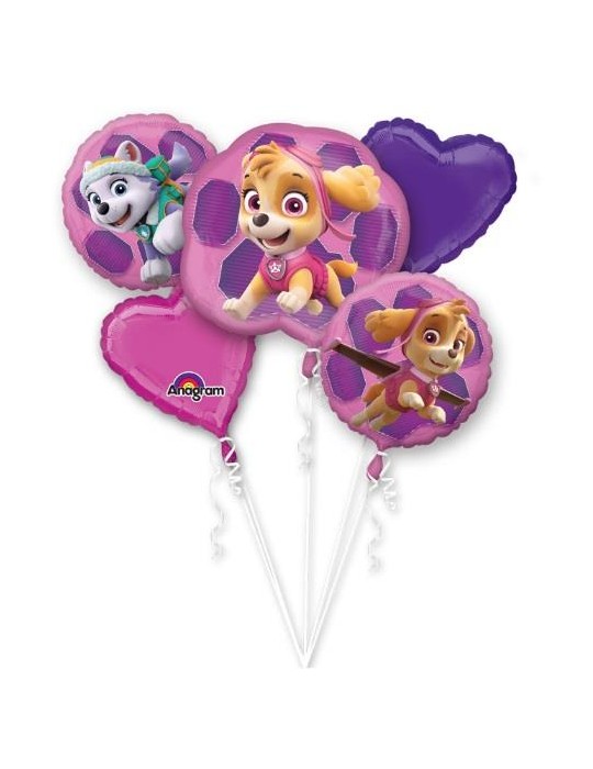 Balony foliowe Psi Patrol Sky 34828BZ Zestaw 5szt. sztuk