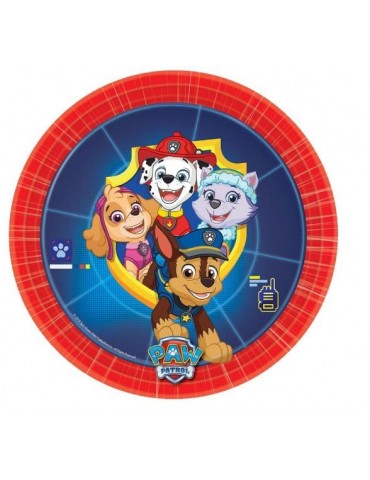Talerzyki urodzinowe Psi Patrol 9903826B Z 18cm - 8 szt