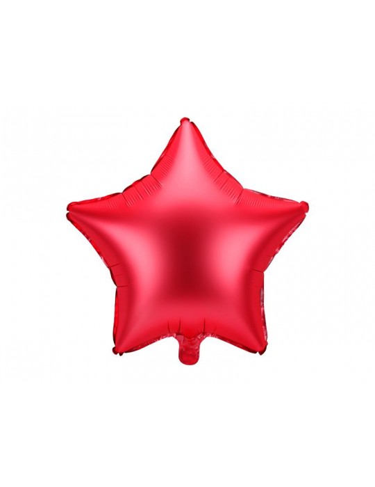 Balon foliowy Gwiazdka 48cm , czerwony