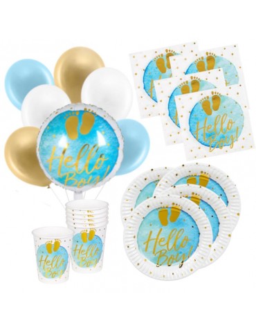 1Zestaw Baby Shower Chłopiec ZES12 BZ