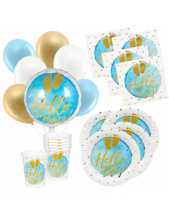 1Zestaw Baby Shower Chłopiec ZES12 BZ