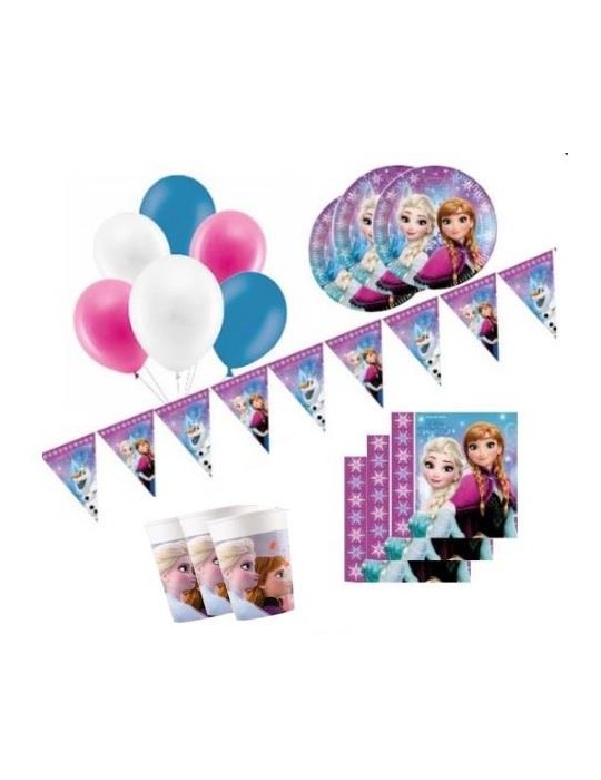 Zestaw urodzinowy FROZEN 58475BBZ 43 ELEMENTY