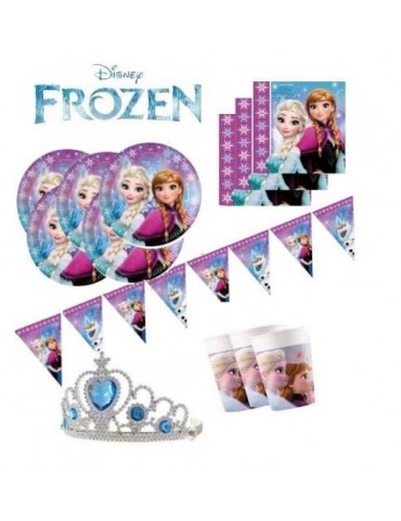 Zestaw urodzinowy FROZEN 58477BZ 38 EL.