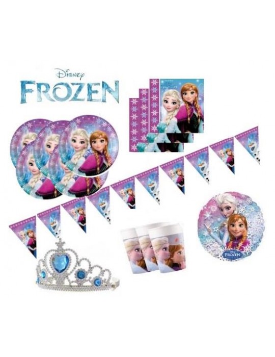 Zestaw urodzinowy FROZEN 58478BZ 39 EL.