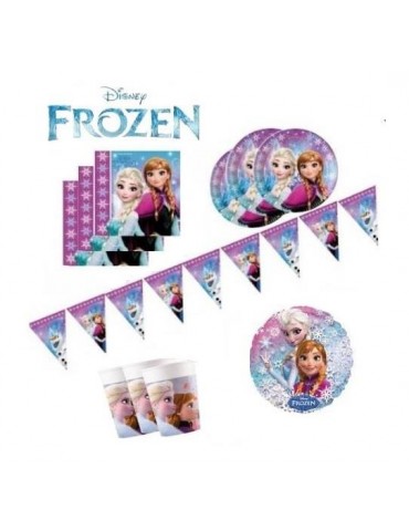 Zestaw urodzinowy FROZEN 58476BZ 38 EL.