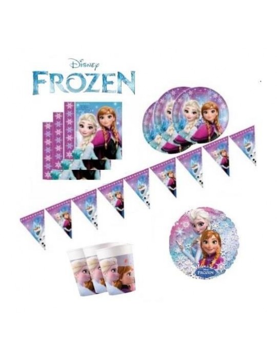 Zestaw urodzinowy FROZEN 58476BZ 38 EL.