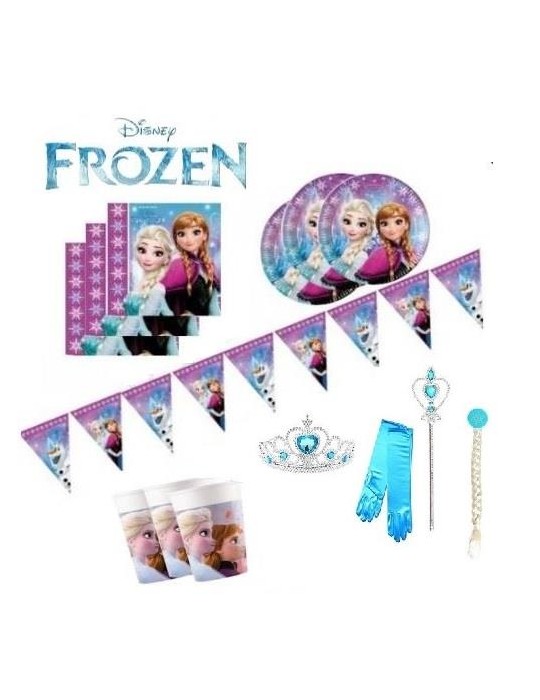Zestaw urodzinowy FROZEN 59475BZ 38 EL.