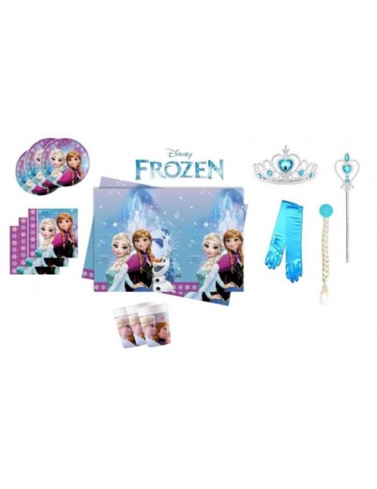 Zestaw urodzinowy FROZEN 7015BZ 38el