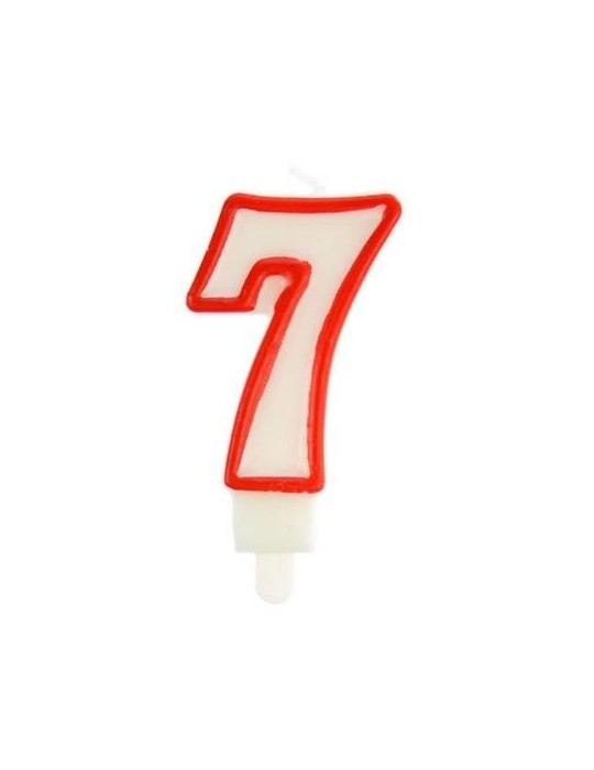 1Świeczka Cyferka " 7" TC59435