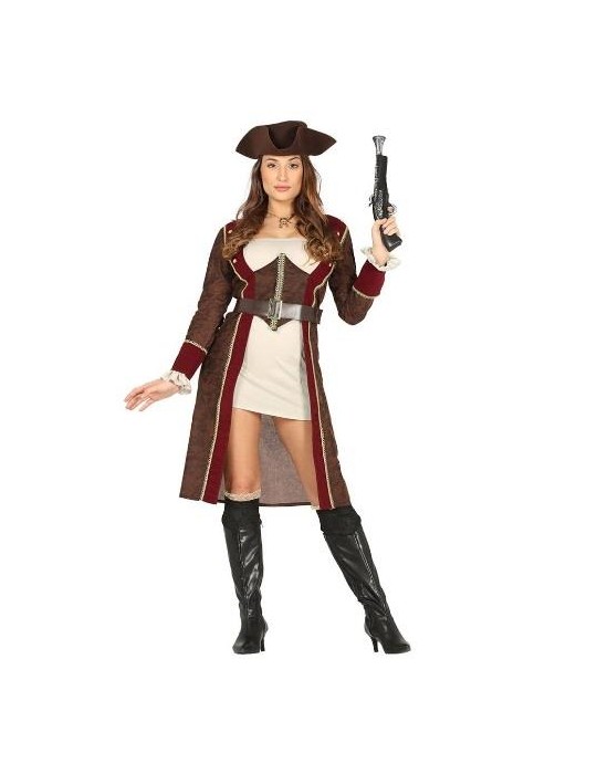 2Ad Strój Piratka z Płaszczem 88203BZ M