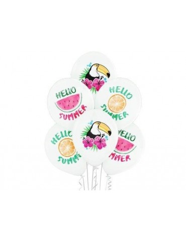Balony Hello Summer 6szt 5000432