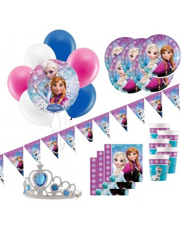 Zestaw urodzinowy FROZEN 58478BBZ 45 ELEMENTÓW