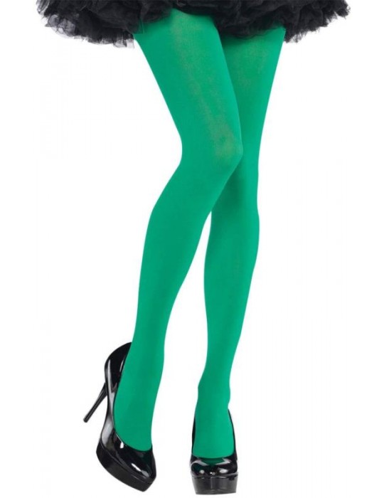 1Rajstopy zielone M/L W82155BZ