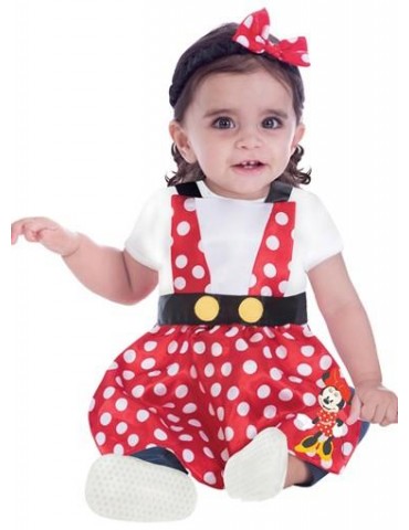 1Strój Myszka Minnie Miki 74/79PIN12 BZ