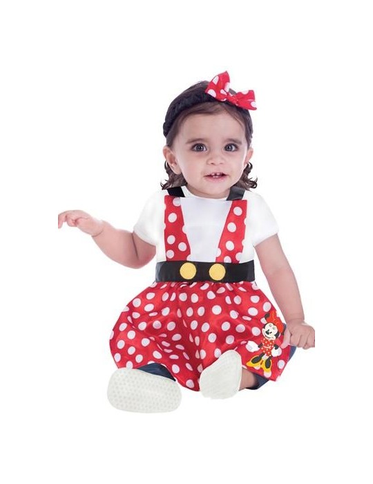 1Strój Myszka Minnie Miki 74/79PIN12 BZ