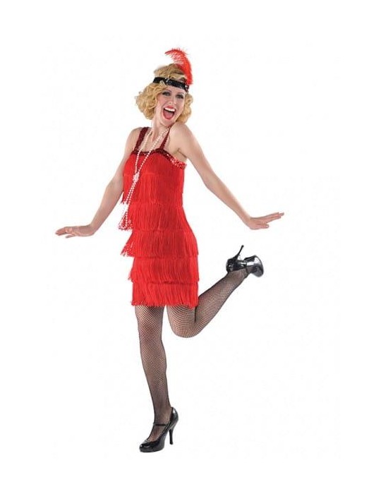 1Ad Strój Tancerka Charleston M/L W56055 BZ