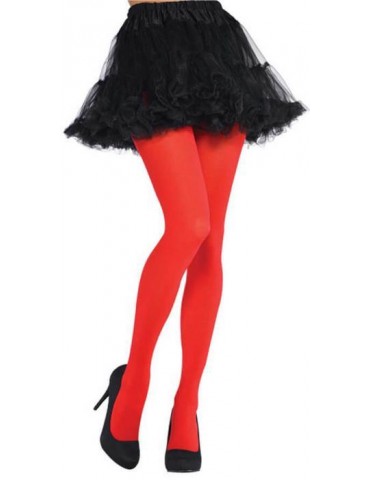 1Rajstopy czerwone M/L W77455BZ