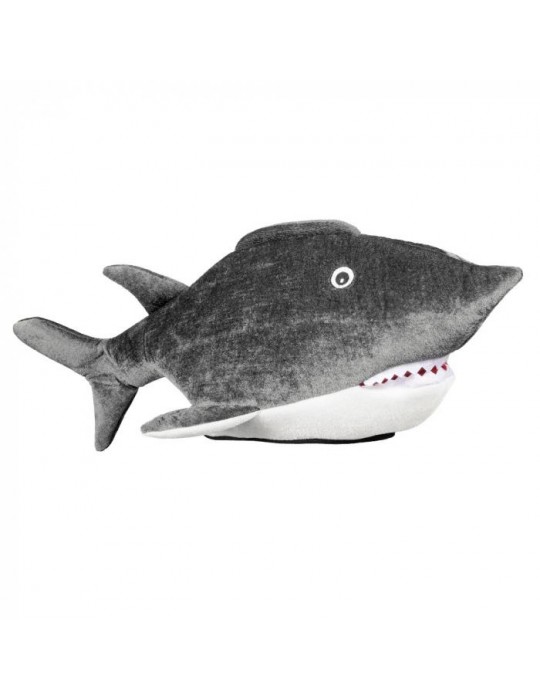 1Czapka Rekin Szary Plusz 99952