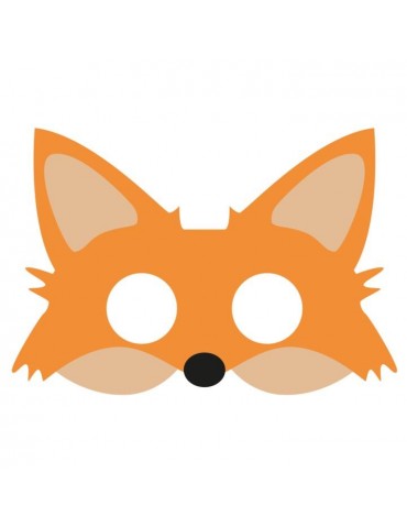 1Maska Lisek filcowa 910002