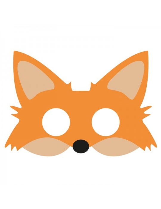 1Maska Lisek filcowa 910002