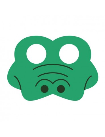 1Maska Krokodyl filcowa 910012