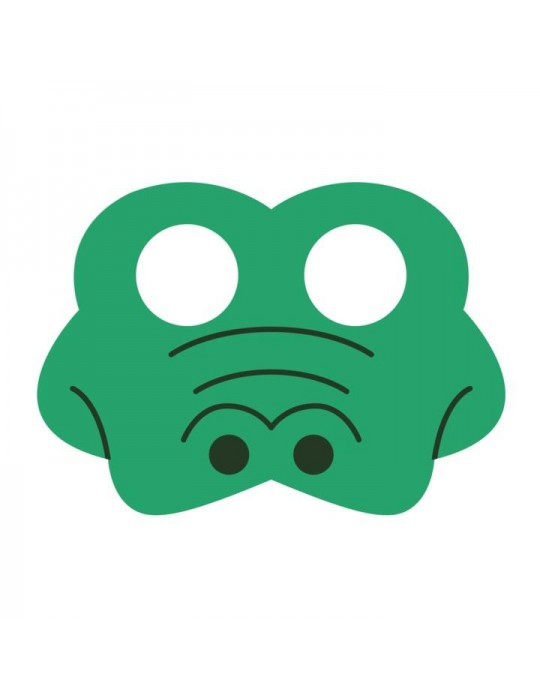 1Maska Krokodyl filcowa 910012