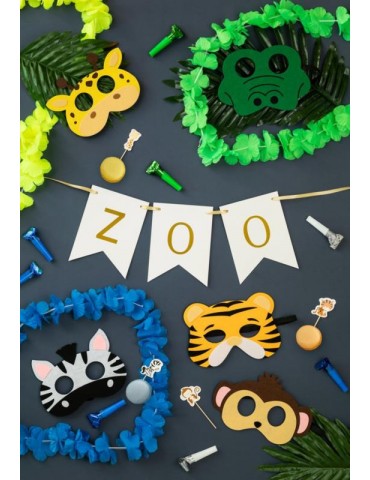 1Maska Krokodyl filcowa 910012