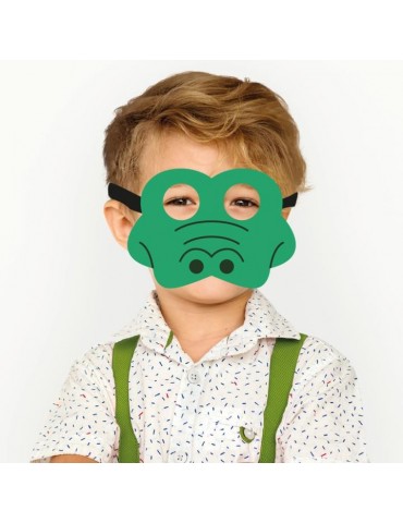 1Maska Krokodyl filcowa 910012