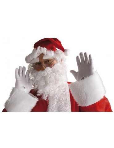 Peruka Mikołaja LUX z brodą i wąsy CP029