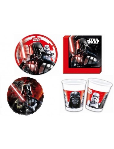 Zestaw urodzinowy STAR WARS 7019BZ 37el.