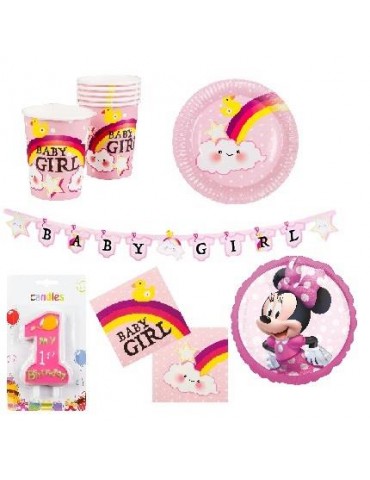 Zestaw na Roczek dla Dziewczynki 7038BZ