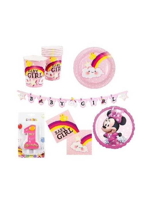 Zestaw na Roczek dla Dziewczynki 7038BZ