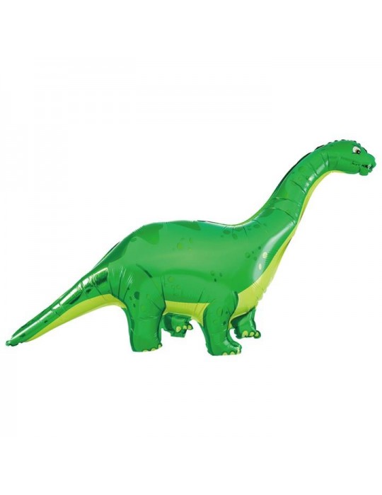 1Balon foliowy Brachiozaur XL 460395 dinozaur zielony 78x130cm