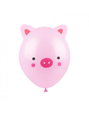 1Balony Świnka 12 cali 3szt 4001710 zwierzątka