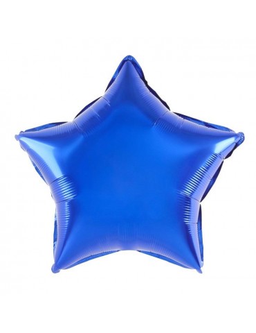 1Balon Gwiazdka chabrowa 460253 foliowa 18 cali